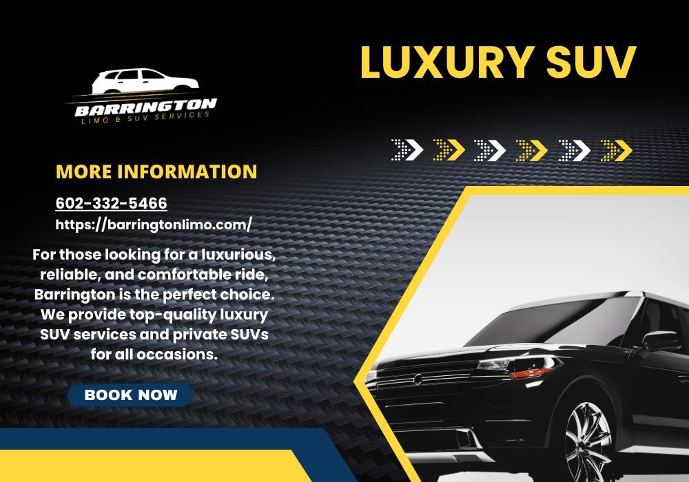 Get your luxury SUV for family at Barrington